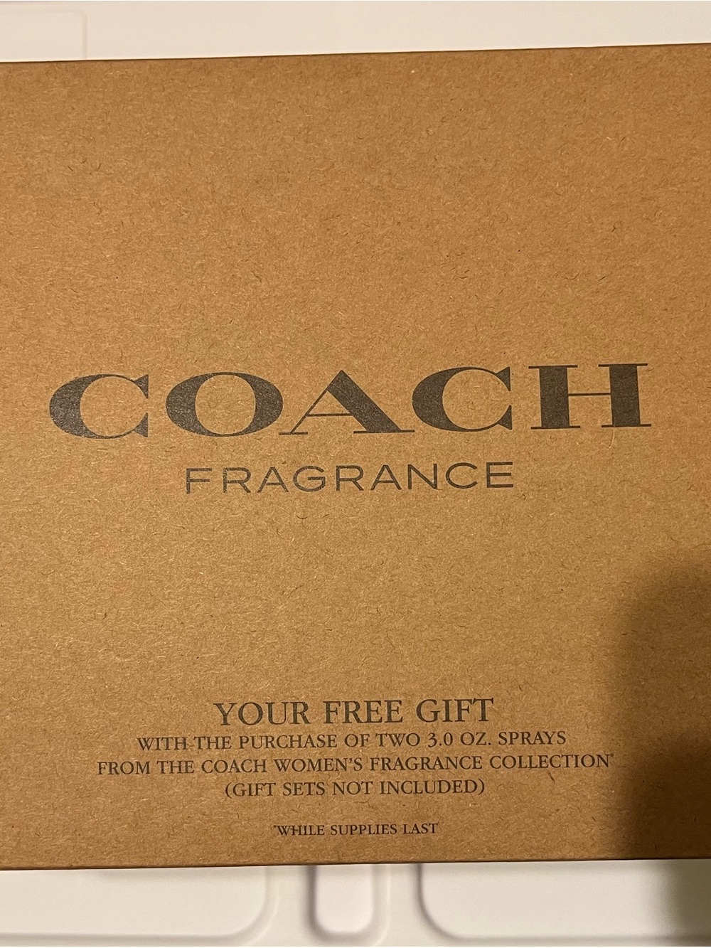Coach Fragrance Ruby Red Makeup case